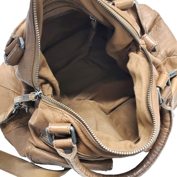 💥SOLD💥 LIEBESKIND Berlin Margo Botalato Leather Purse Handbag Hobo - Picture 12 of 15